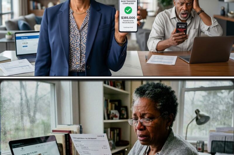 My husband emptied our savings account — but I had already moved the real money!