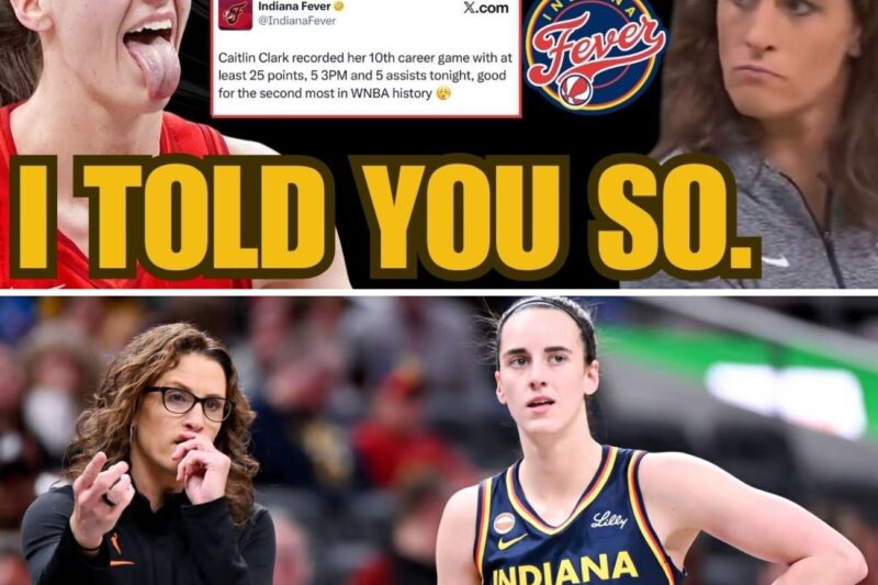 Caitlin Clark Crushes Stephanie White’s Failed System in Dramatic Fever Power Takeover