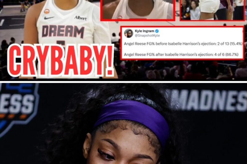 Angel Reese in Tears After Controversial Flop and Isabelle Harrison Ejection