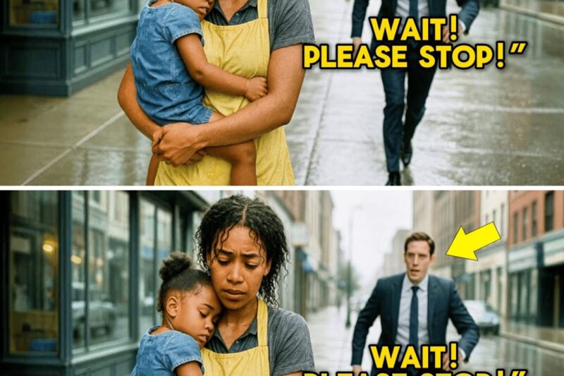 Billionaire Sees a Hard-Working Black Waitress Fired Over Her Baby — His Next Move Shocks Everyone