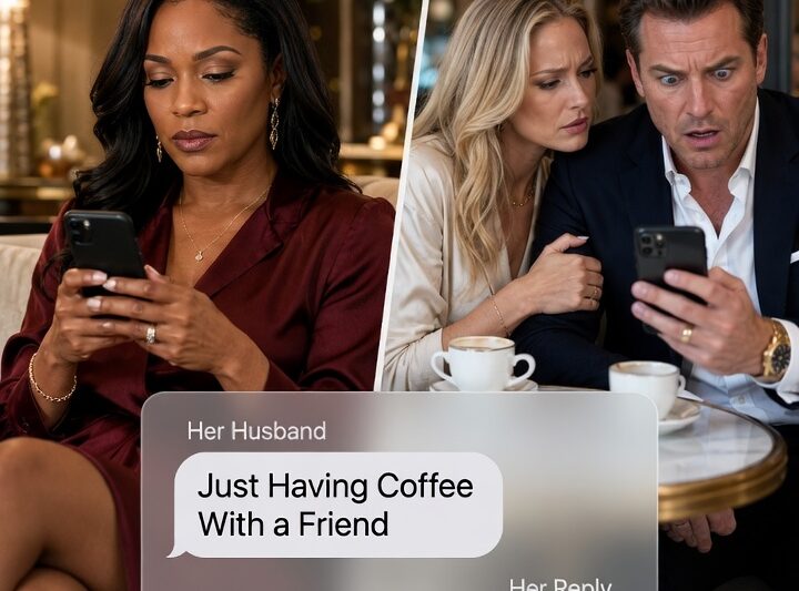 Her Husband Texted: “Just Having Coffee With a Friend”. Her Reply: “Ask Her If Her Husband Liked..”
