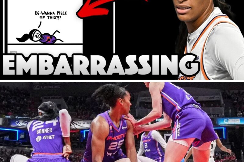 Phoenix Mercury’s Tone-Deaf Social Media Post Mocking Attack on Caitlin Clark Draws Widespread Outrage and Calls for Accountability
