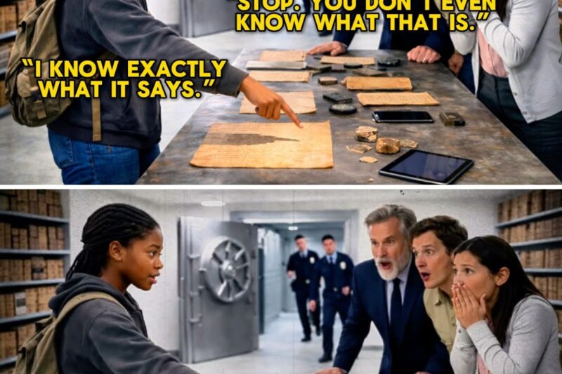 Nobody Could Translate Ancient Contract — Until Black Homeless Girl Spoke It Fluently in Seconds