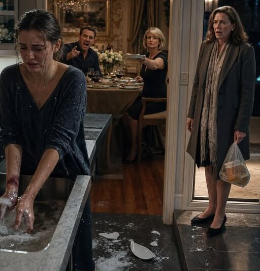 “Bring More Food.” I Visited My Daughter Unannounced and Found Her Shivering Over Icy Dishes While Her Husband Dined—Then One Quiet Phone Call Made His Cruel World Collapse in Five Minutes