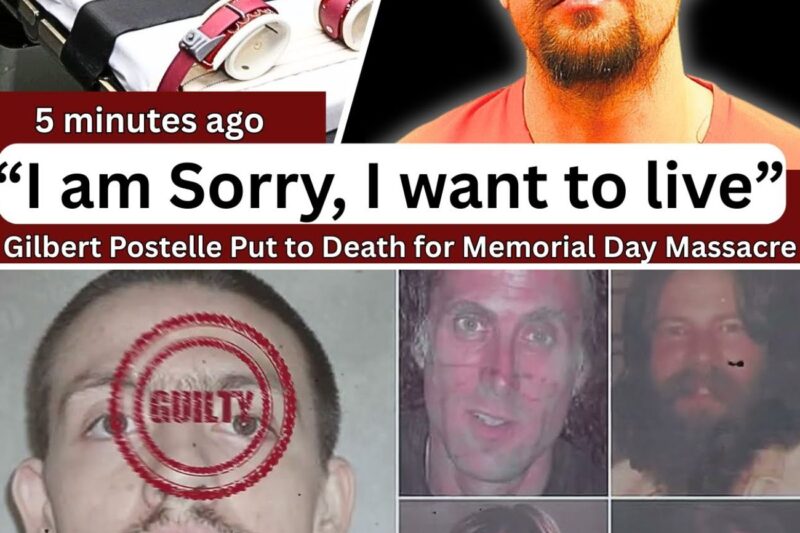 Gilbert Postelle Executed for Killing Four Innocent People in Cold Blood | Final Meal & Last Words