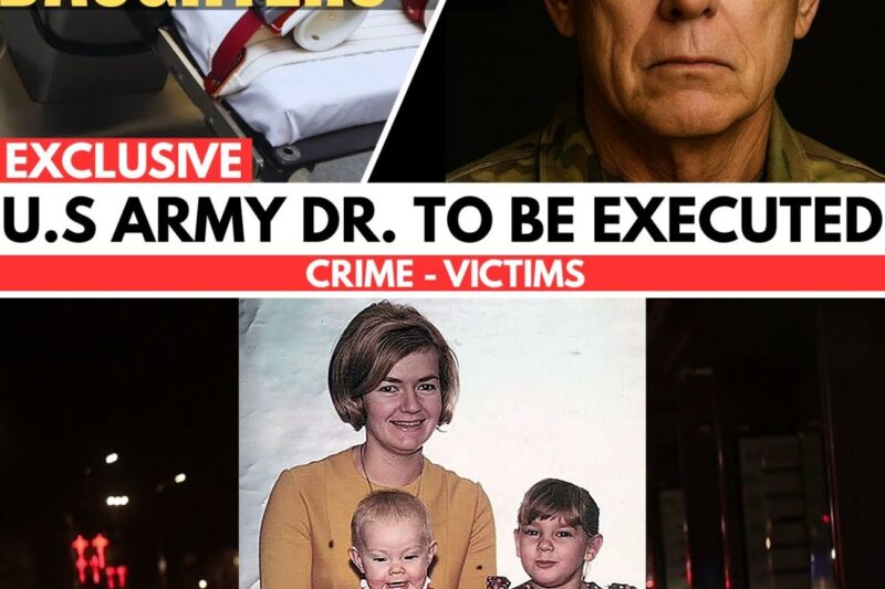 U.S. Army DR. Jeffrey MacDonald TO BE EXECUTED | US Military Death Row Inmate
