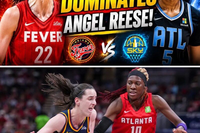 Fever Deliver Dominant Statement Win Over Angel Reese and Dream as Caitlin Clark Nearly Triple-Doubles and Kelsey Mitchell Explodes for 25+