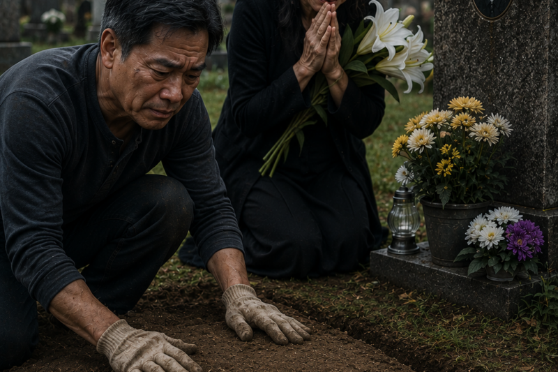 The Empty Grave: I Respected My Wife’s Monthly Grief for 18 Years, Until a Private Investigator Revealed the Shattering Truth