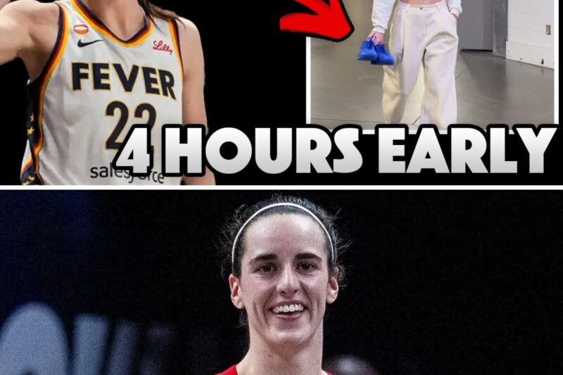 Caitlin Clark Arrives Hours Early with New Signature Sneakers, Adding Layers of Hype Ahead of Angel Reese Rematch