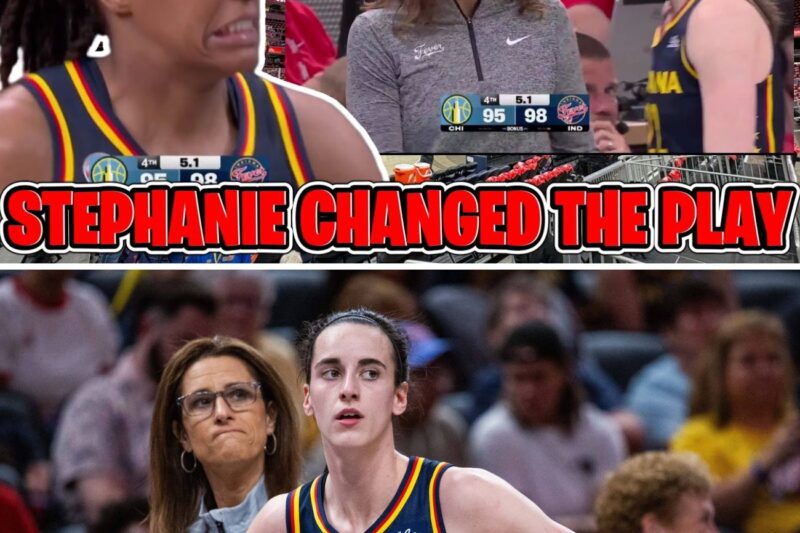 Caitlin Clark’s Fiery Sideline Explosion at Stephanie White Captured After Kelsey Mitchell’s Late-Game Miscue Derails Fever Comeback Attempt