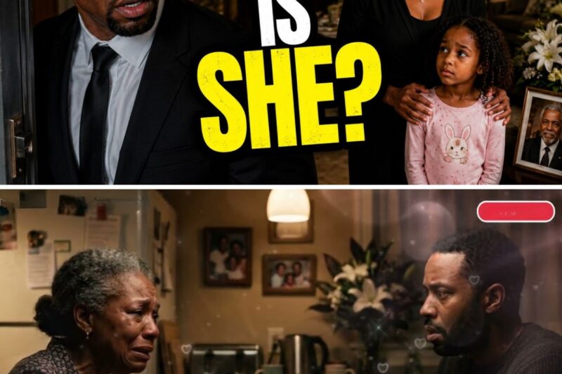 Son Returned Home After His Father’s Funeral… But Found a Little Girl Calling His Mother “Mom”