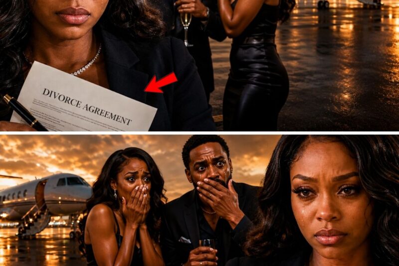 They Laughed When She Signed the Divorce Papers — The Silence Came When Her Jet Landed…