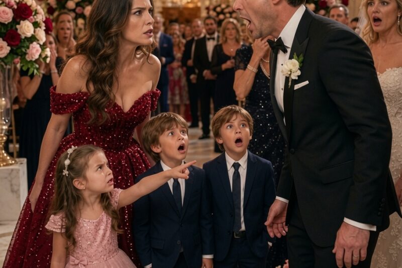 My Husband Blamed Me for Eleven Years of Childlessness—Then Three Children Walked Into His Wedding
