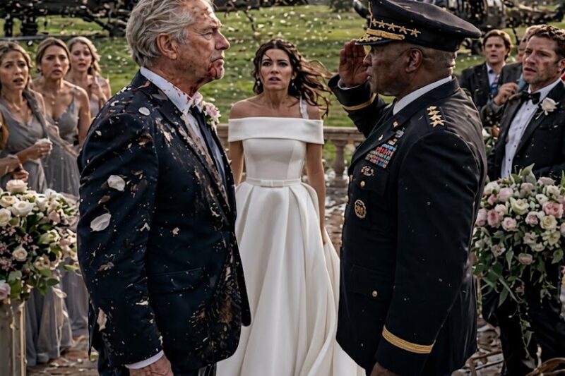 A Groom Slapped His Bride’s Father at a Luxury Wedding—Ten Minutes Later, Military Helicopters Shattered the Silence