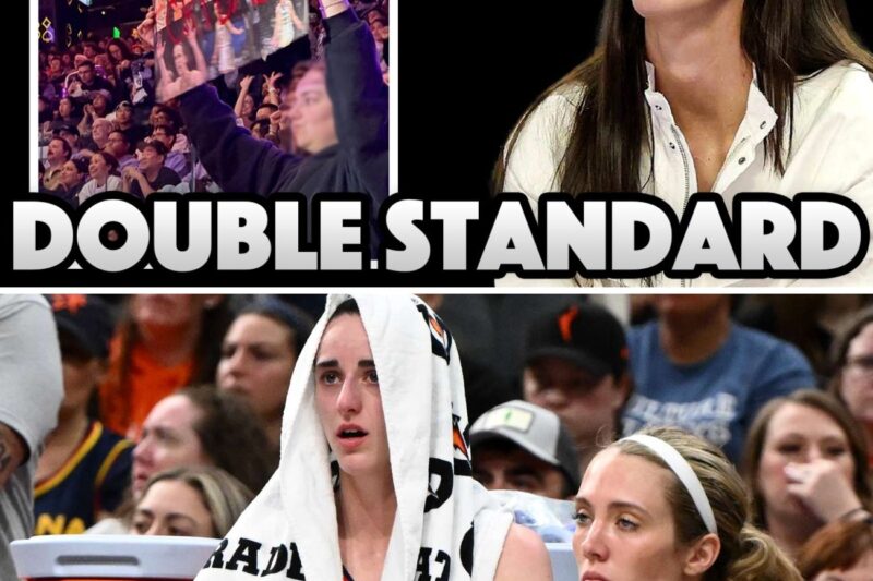 WNBA Media’s Blatant Double Standard Exposed After Valkyries Fans Mock Caitlin Clark With Crybaby Sign
