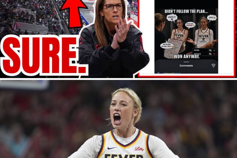 Sophie Cunningham Forced to Walk Back “Outlaw” Moment With Caitlin Clark as Fever Cracks Down on Fun