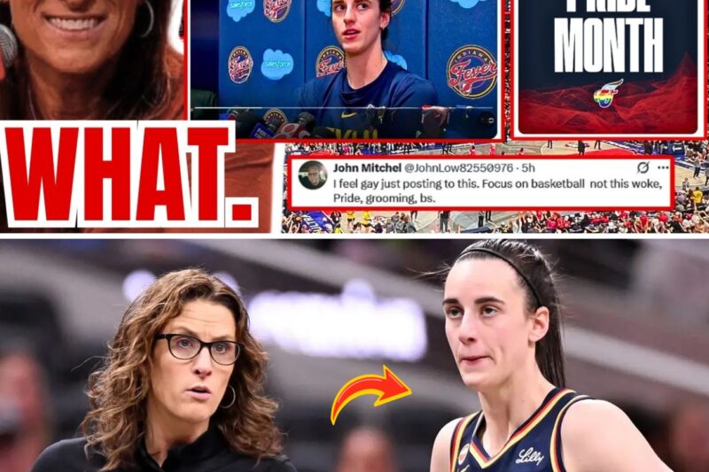 Caitlin Clark’s “Hostage Video” Defense of Coach White Sparks Fury as Fever Pride Post Ignites Massive Backlash