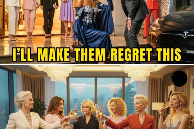 6 Rich Women Kicked a Black Woman Out in the Rain—Until Her Billionaire Husband Drove Up in a Tesla 