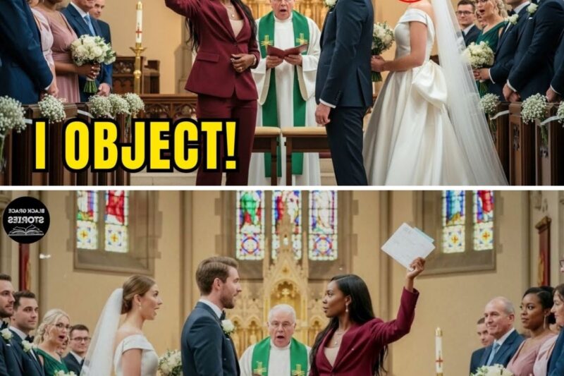 “I Object” Black Woman Interrupts Pastor As Ex-Husband Weds, Revealing Bride’s Shocking Past