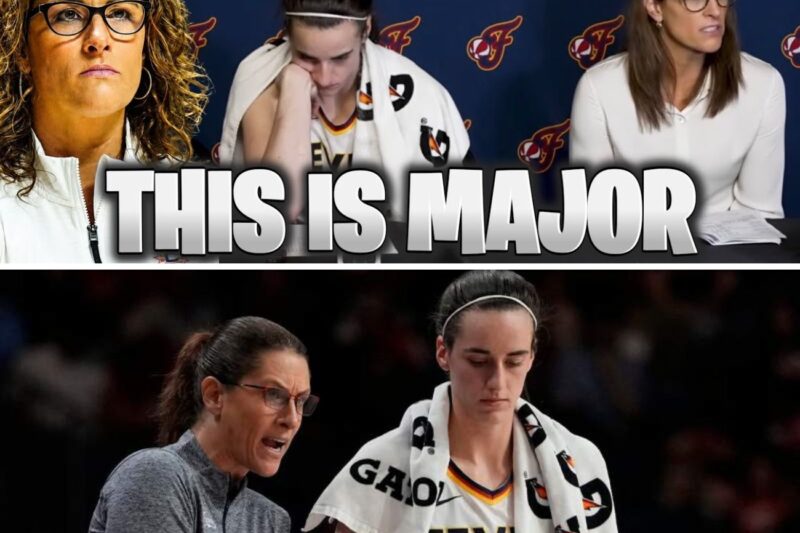 Caitlin Clark Looks Extremely Frustrated Sitting Next to Stephanie White in Post-Game Interview as Fever Collapse Again