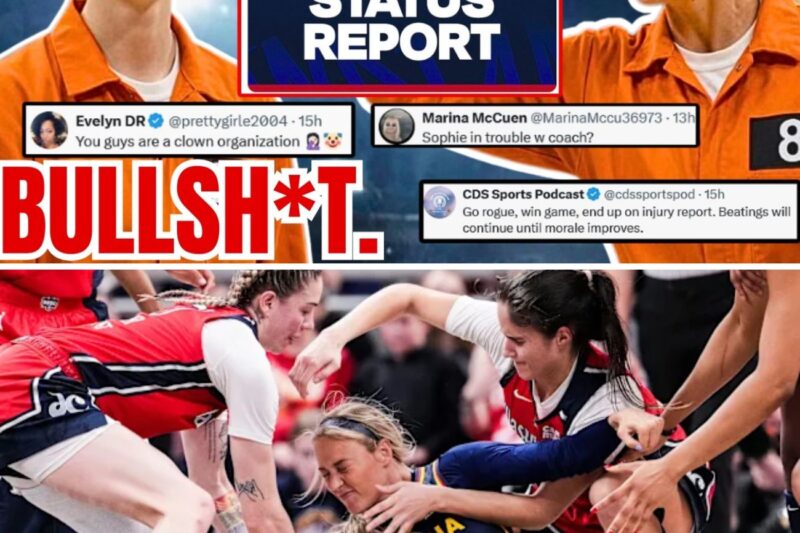 Phantom Elbow or Punishment? Sophie Cunningham Injury Sparks Massive Backlash Against Fever Management