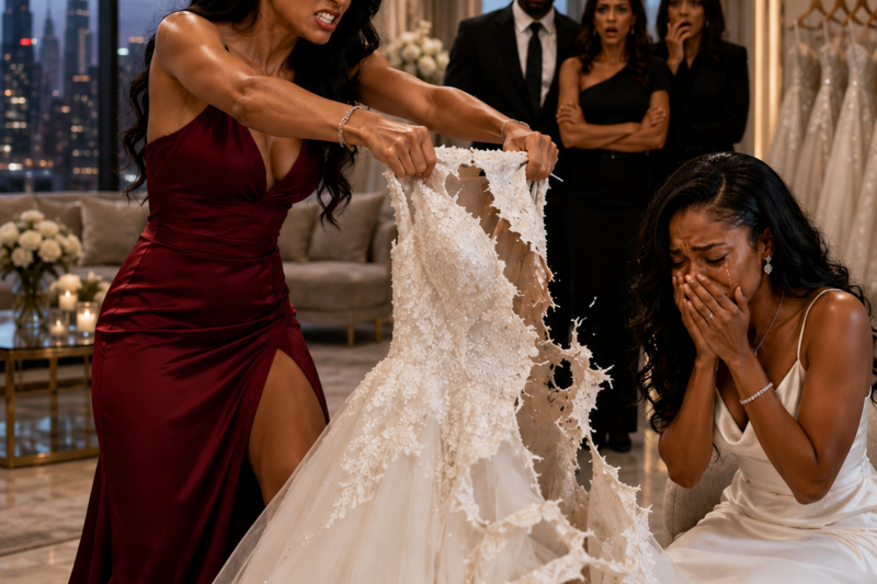 MY SISTER-IN-LAW RUINED MY WEDDING DRESS — BUT SHE DIDN’T KNOW THE CAMERAS WERE STILL RECORDING