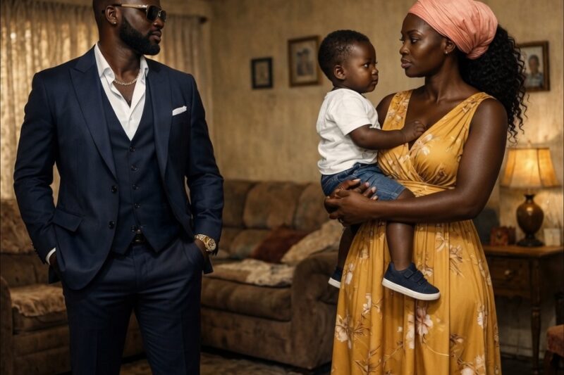 BILLIONAIRE WENT TO EVICT A POOR FAMILY — BUT FROZE WHEN HE SAW THE SINGLE MOTHER AND THE CHILD INSIDE