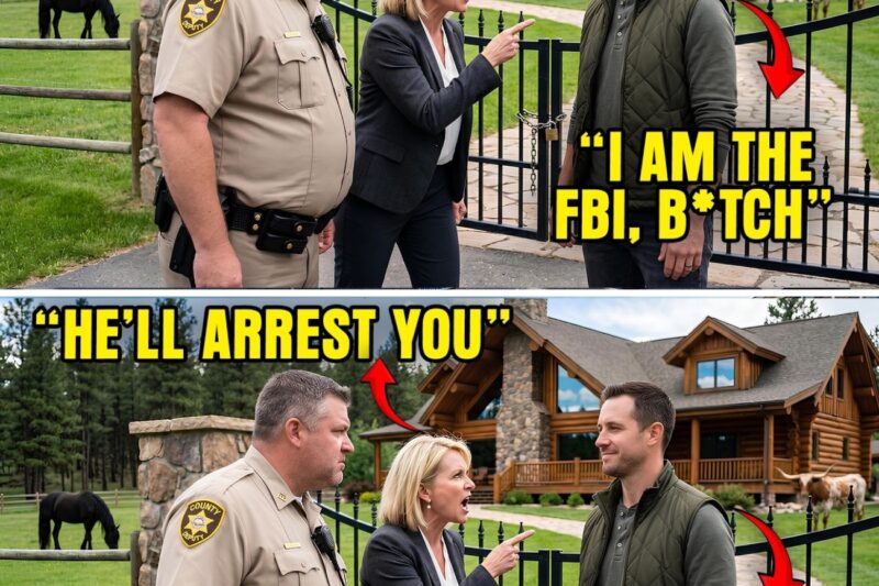 “HOA Karen Called Her Cop Brother To Steal My Ranch Keys — He Didn’t Know I’m FBI.”
