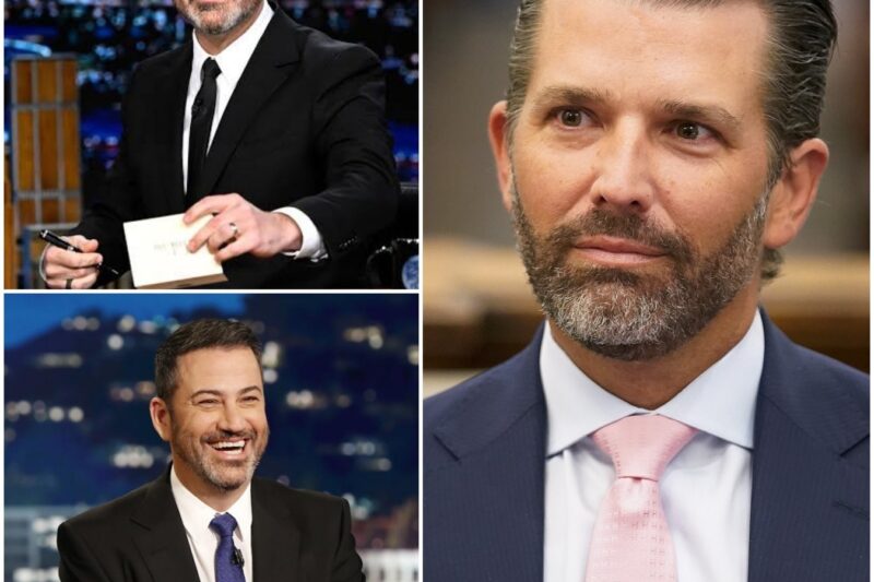 Donald Trump Jr. Sent Jimmy Kimmel a Cease & Desist — Jimmy Kimmel Read It On Air and Laughed.