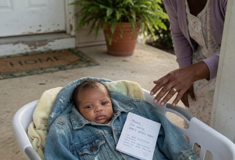 I Found a Baby Wrapped in My Missing Daughter’s Denim Jacket on My Porch – The Chilling Note I Pulled from the Pocket Made My Hands