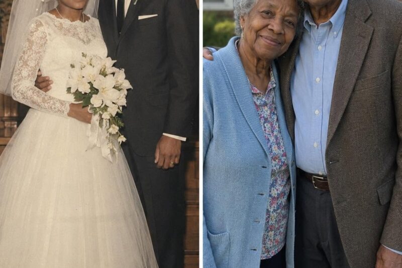 My Husband D:ied After 62 Years of Marriage – At His Funeral, a Girl Approached Me, Handed Me an Envelope, and Said, ‘He Asked Me to Give This to You on This Day’