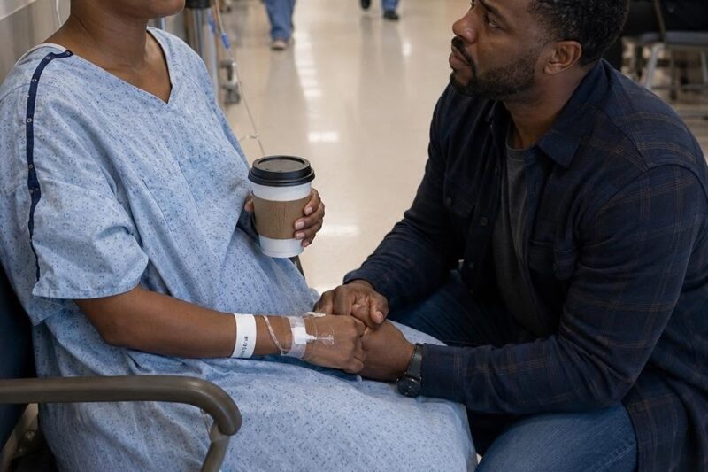 “Two months after my divorce, I found my ex-wife sitting alone in a hospital hallway… and the second I realized it was her, something inside me broke.