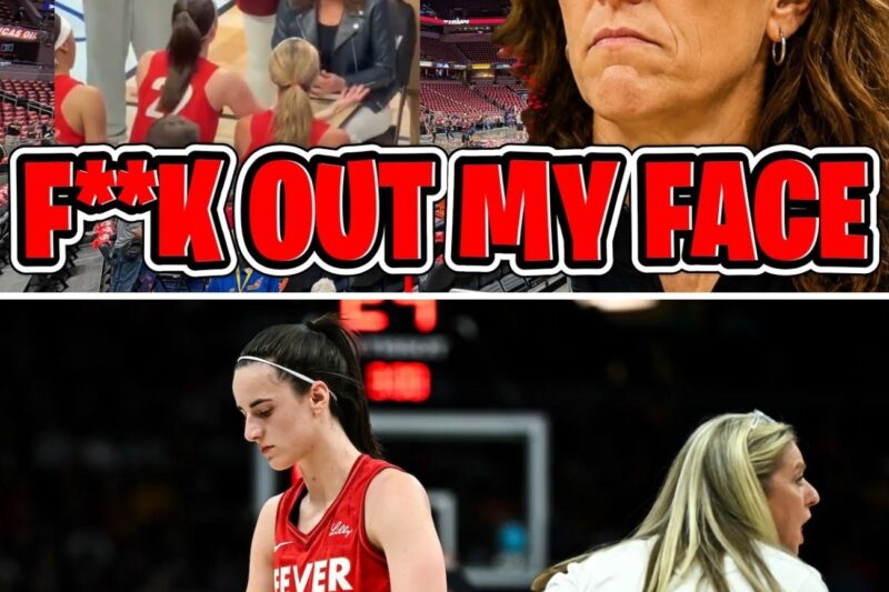Caitlin Clark and Stephanie White Caught in Heated Sideline Blowup as Fans Demand Coach’s Firing
