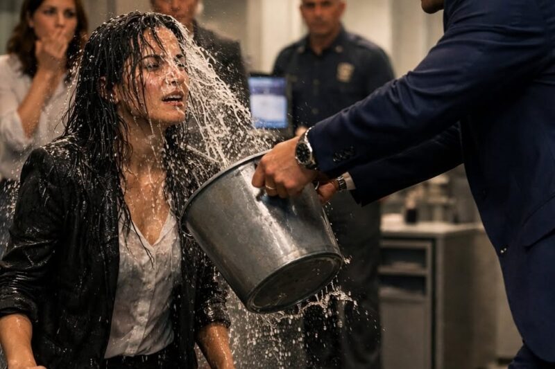 He humiliated the “beggar” in front of 40 employees—never imagining the woman dripping with water owned the entire company.