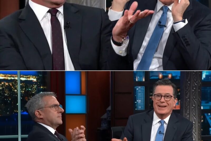 HE LITERALLY RULES NETFLIX BUT HAS NEVER WATCHED A SINGLE EPISODE! 🎬📺😱 The entertainment world is in a total meltdown after late-night titan Stephen Colbert dropped the breaking news that The Office has officially demolished Friends as the most streamed show in existence—only for Steve Carell to unleash a jaw-dropping confession! The iconic actor completely shattered the web by admitting that despite literally ruling Netflix, he has never watched a single episode of his own legendary sitcom or viewed his blockbuster movies.