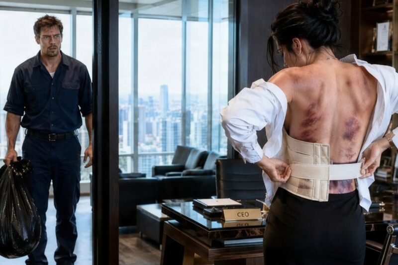 A SINGLE DAD OPENED THE WRONG EXECUTIVE OFFICE DOOR AFTER MIDNIGHT AND SAW THE BILLIONAIRE CEO’S HIDDEN INJURIES — BUT WHAT SHE OFFERED HIM THE NEXT NIGHT CHANGED BOTH OF THEIR LIVES