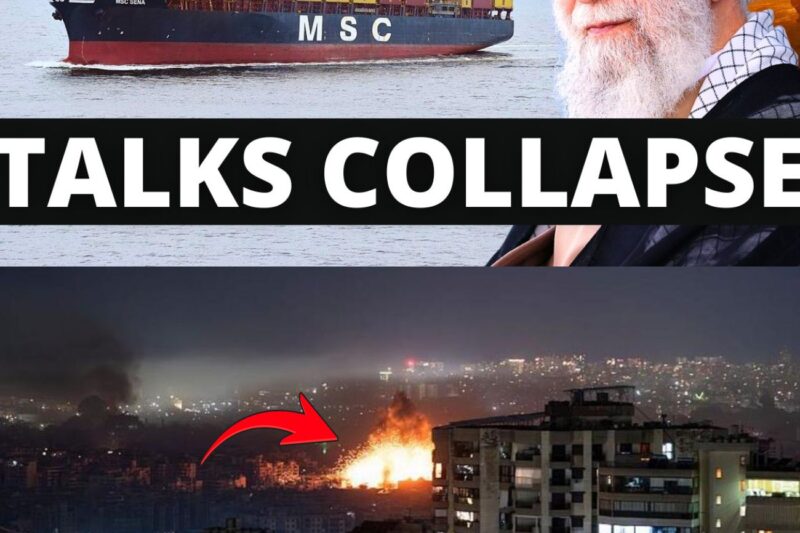 Iran ATTACKS Ships After TALKS COLLAPSE, Israel PREPARES Beirut Strikes