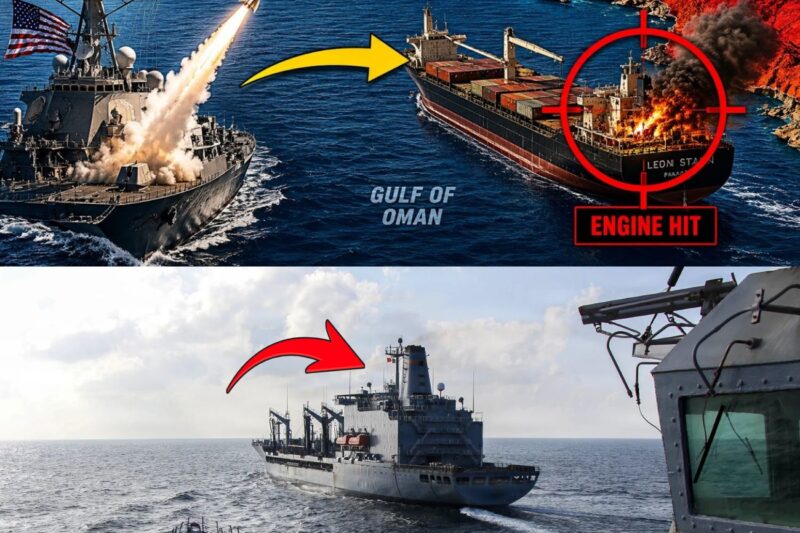 U.S. Military Just Taught Iran’s Blockade Running Ship A Huge Lesson