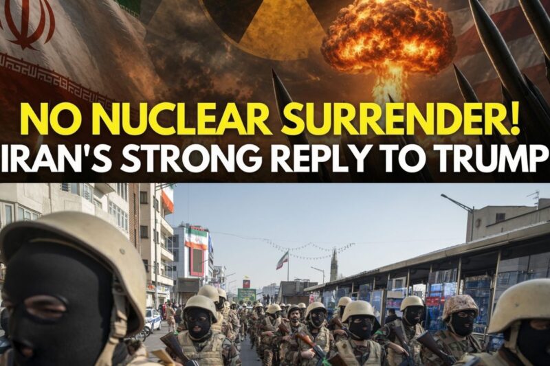 Iran Rejects Trump’s Nuclear Surrender Claim, Considers Large-Scale Military Strikes