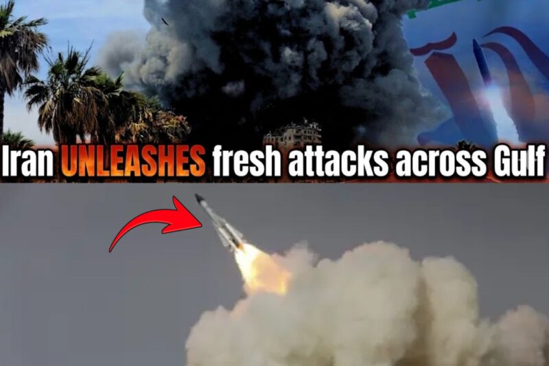 MISSILE MAYHEM: Iran UNLEASHES fresh attacks across Gulf as US forces intercept threat