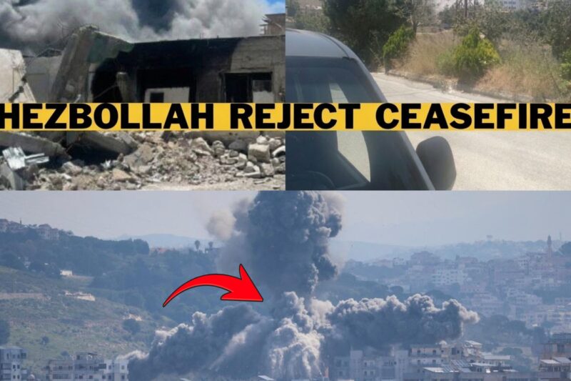 IRGC Hezbollah Reject Ceasefire – IDF Launch Strikes – Trump Says NO ‘Iran Deal’