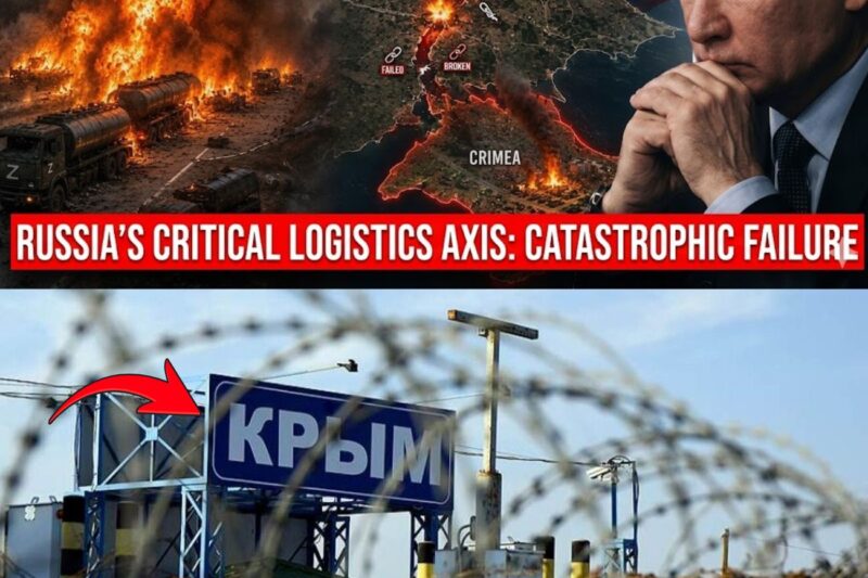 Putin turned Crimea into a fortress… now it is turning into a prison