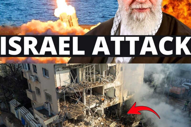 ISRAEL ATTACKED BY IRANIAN MISSILES; MAJOR RESPONSE IMMINENT