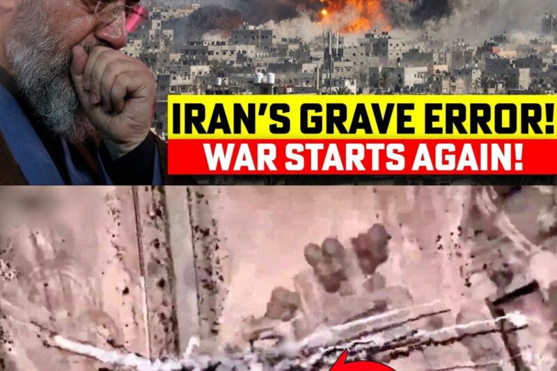 Iran has made a huge mistake! Tehran is trembling with fear following Israel’s retaliatory strike!