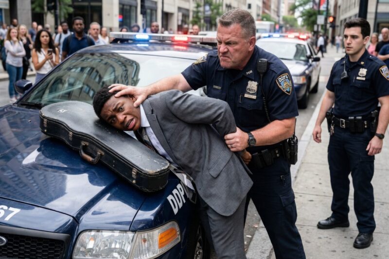 White Cops Humiliate Black Teen in Public — Minutes Later, They Regret Everything 