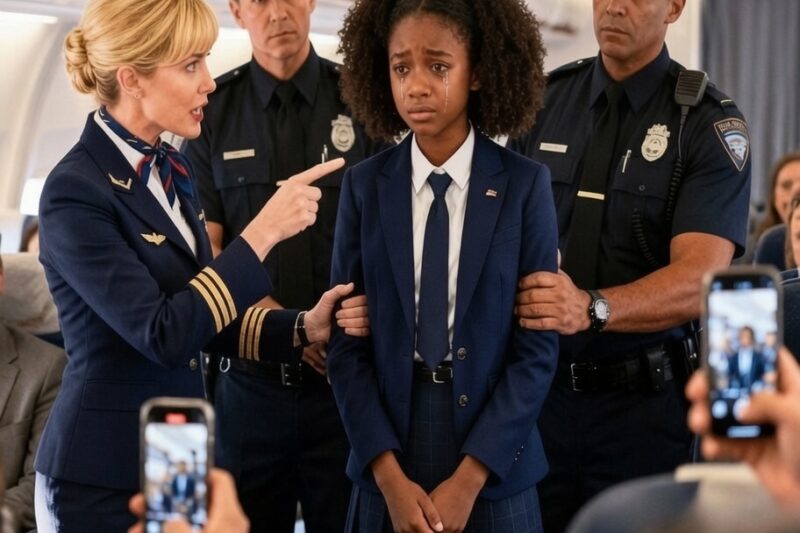 Black Teen Handcuffed Until She Bled — Flight Crew Froze When Her CEO Dad Arrived 