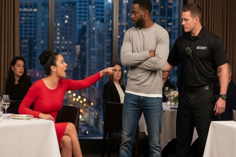 Couple Grabbed a Black Billionaire’s VIP Table — Silence Fell When He Said, “I Own This Place” 