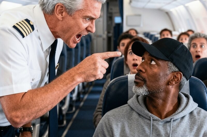 White Pilot Mocked Black Man in Economy — Minutes Later, He FIRED the Captain