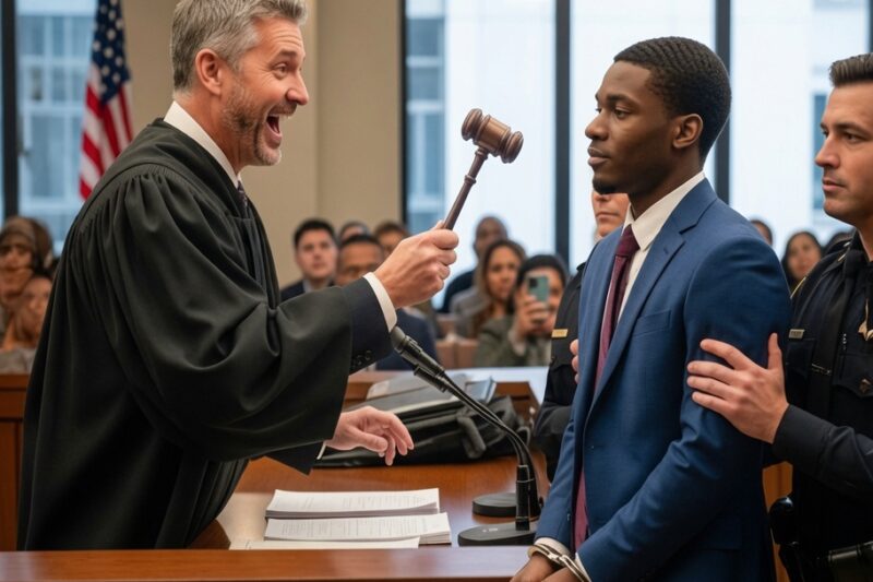 Judge Laughs at Black Teen — Courtroom Freezes When He Starts Speaking Like a Top Attorney 