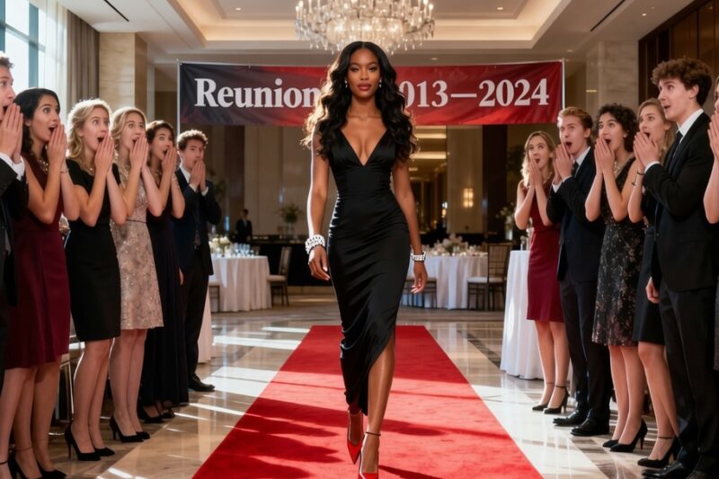 Bullies Invited Black “Ugly Duckling” to Reunion to Mock Her — Then She Arrived as Supermodel 